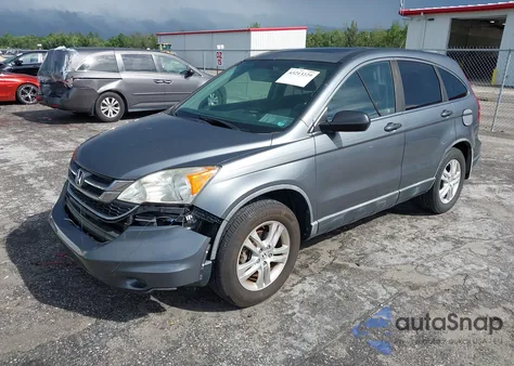 2010 Honda Cr-V Ex из США, поврежденный, VIN 5J6RE3H58AL042386